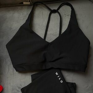 Black Women's GYM Set